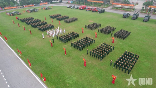 Khối các cơ quan Quân khu 2 ra quân huấn luyện năm 2026